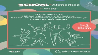 School Of Akmerkez By Wise Akademi kapılarını açıyor