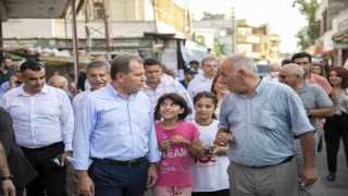 Seçer, Çay Mahallesinde vatandaşlarla buluştu