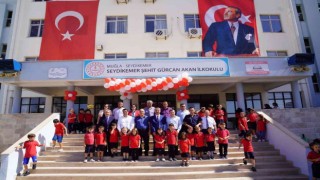 Seydikemerde yeni eğitim öğretim yılının ilk ders zili çaldı