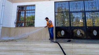 Siirt belediyesi, okullarda temizlik seferberliği başlattı