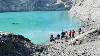 Şırnakta kamyonla gölete düşen şoförün cesedine ulaşıldı