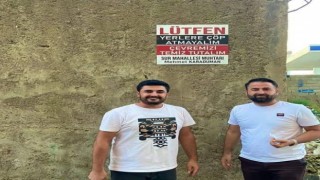Şırnakta mahalle muhtarından önek davranış
