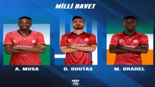 Sivassporda 3 futbolcuya milli davet