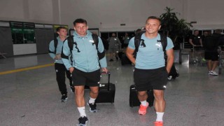 Slavia Prag kafilesi Sivasa geldi