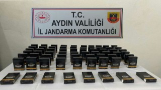 Sökede 1340 adet bandrolsüz sigara ele geçirildi