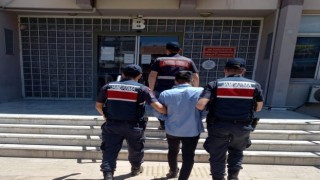 Sökede kablo hırsızı yakalandı