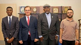 Somali Benadir Üniversitesi heyetinden ÇAKÜye işbirliği ziyareti