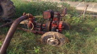 Sulama motoru çalan 2 şüpheli yakalandı