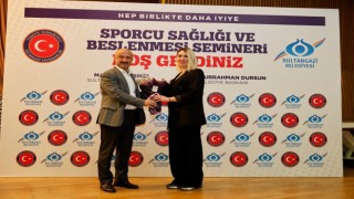 Sultangazide Sporcu Sağlığı ve Beslenmesi Semineri yapıldı