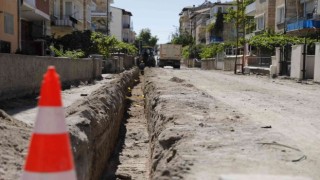 Sümer mahallesinde altyapı yenileme çalışması başladı