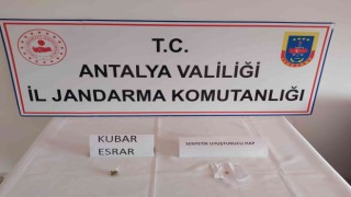 Şüphe üzerine aranan valizden uyuşturucu çıktı