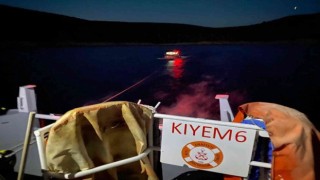 Sürüklenen tekne KIYEM ekiplerince kurtarıldı