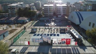 Tatvan Nemrut Krater Gölü Cup ulusal tenis turnuvası açılışı yapıldı