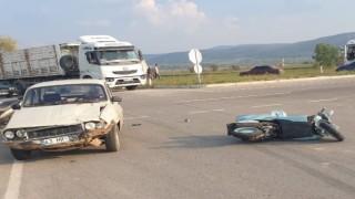 Tavşanlıda trafik kazası: 2 yaralı