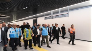 Tavşantepe-Sabiha Gökçen Metro Hattında açılış öncesi son incelemeler gerçekleşti