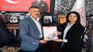 TEGV Muradiye Öğrenim Birimi, İlçe Milli Eğitim Müdürlüğüne faaliyet raporu sundu