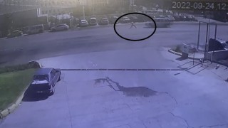 Tekirdağda bir kişinin öldüğü kaza kamerada