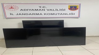 Televizyon hırsızları yakalandı