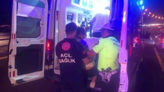 TEMde alkollü sürücü seyir halindeki araca arkadan çarptı: 1 yaralı