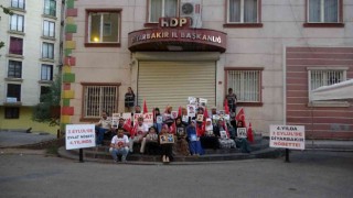Terör örgütü PKKya başkaldıran ailelerin evlat nöbeti dördüncü yılında