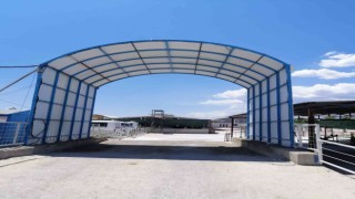 Ticaret Borsası, hayvan pazarına fan ve sisleme sistemi kurdu