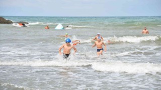 Trabzonda Triatlon rüzgarı