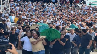 Trabzondaki kazada hayatını kaybeden aile toprağa verildi