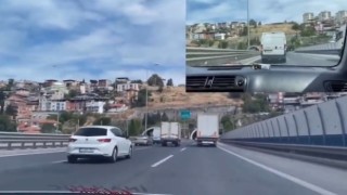 Trafik magandaları makas attıkları anları paylaştı, polis affetmedi