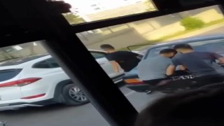 Trafikte pompalı tüfekli saldırıya 2 tutuklama