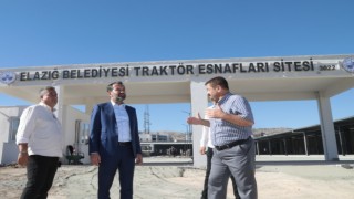Traktör Esnafı Sitesinde çalışmalar tamamlanmak üzere