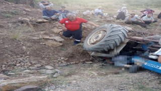 Traktörün altında kalan vatandaş, hayatını kaybetti