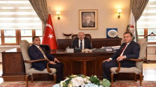 Turgutlu ve Kulanın yeni kaymakamlarından Vali Karadenize ziyaret