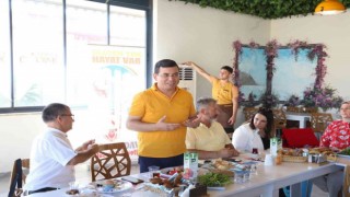 Tütüncü, çölyaklı ailelerle buluştu