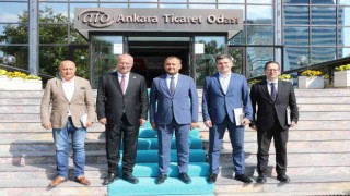 Ukrayna Büyükelçisi Bodnar, ATO Başkanı Baranı ziyaret etti