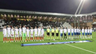 Uluslar Ligi: Faroe Adaları: 0 - Türkiye: 0 (İlk yarı)