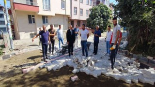 Ünyenin mahallelerinde yol sorunu ortadan kalkıyor
