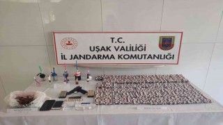 Uşakta 2 uyuşturucu ticareti yapan şahıs tutuklandı