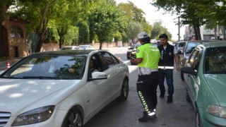 Uşakta bin 518 sürücüye para cezası kesildi
