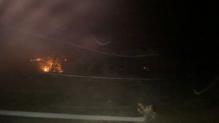 Uşakta çıkan orman yangınına ekipler müdahale ediyor