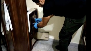 Uyuşturucuyu çelik kasada zulalamışlar
