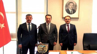 Vali Ayaz ve Rektörü Çiftçiden Cumhurbaşkanlığı Personel ve Prensipler Genel Müdürüne ziyaret