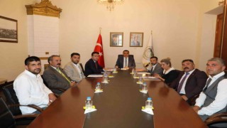 Vali Öksüzün, muhtar buluşmaları devam ediyor