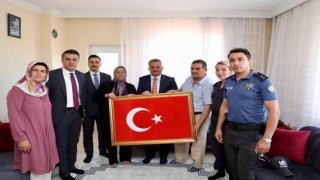 Vali Yazıcı: “Şehit ailelerimizin her zaman yanındayız”