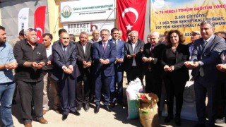 Vanda 2 bin 555 çiftçiye tohum desteği