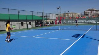 Vanda Akdamar Cup Uluslararası Tenis Turnuvası başladı