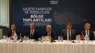 Vanda gazete sahipleri ve temsilcileri bölge toplantısı