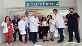 Vefat eden hasta eşinden anlamlı bağış