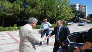 Veysel Eroğlundan, Başkan Akçaduraka ziyaret