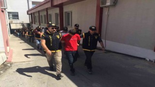 Yaklaşık 450 bin lira değerinde malzeme çalan 12 zanlı yakalandı