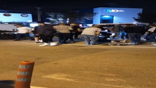 Yaralı sürücüye ilk yardımı vatandaşlar yaptı